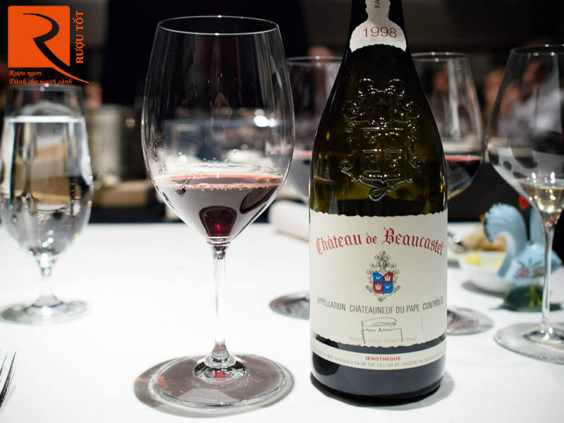 Rượu vang Pháp Chateau De Beaucastel Chateauneuf Du Pape