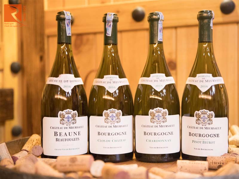 Vang Château de Meursault Beaune Beaufougets 