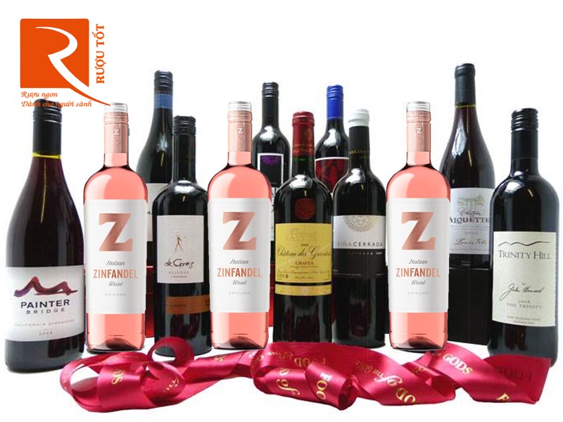 Vang Ý Z Zinfandel Epicuro Rose