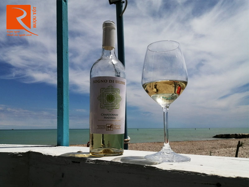 Vang Ý Sogno Di Ulisse Chardonnay Malvasia Tenuta Ulisse