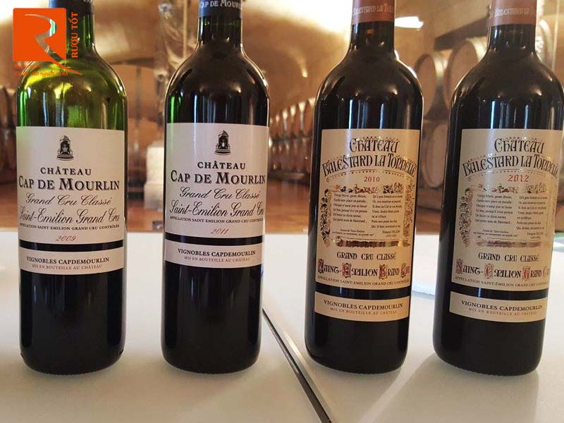 Rượu vang Pháp Chateau Balestard La Tonnelle Grand Cru Classe AOC