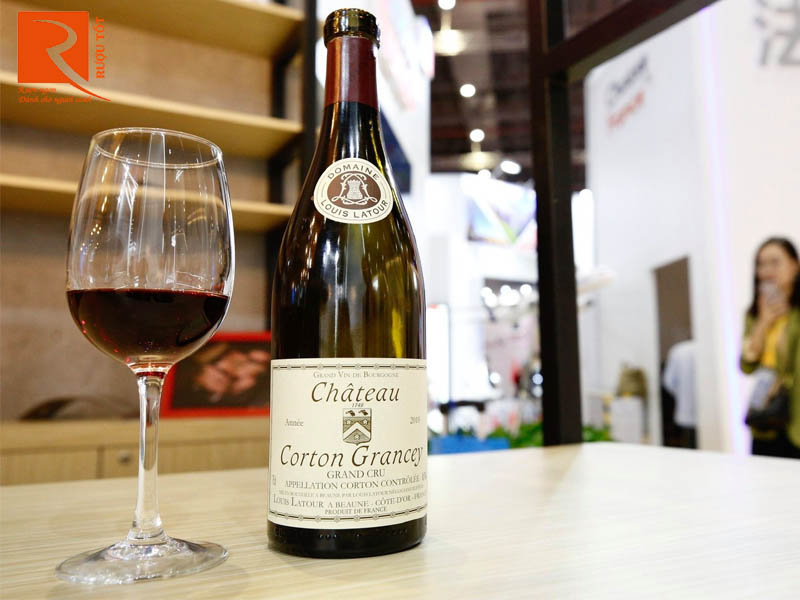 Rượu vang Pháp Chateau Corton Grancey Louis Latour Grand Cru