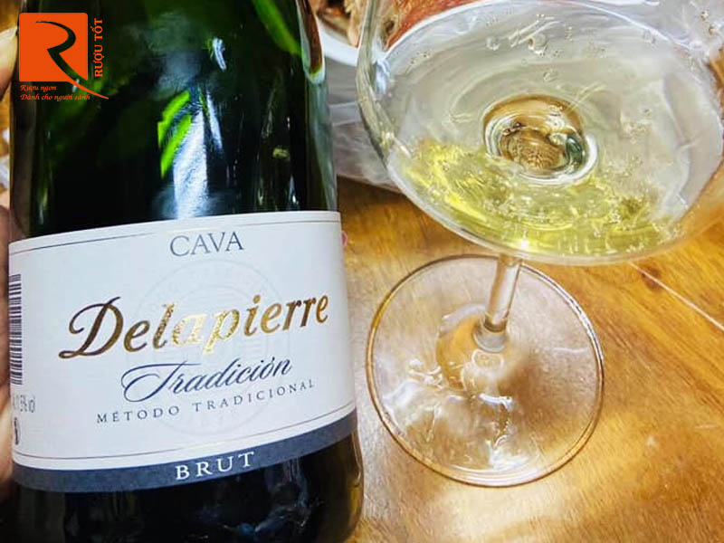 Rượu vang Delapierre Cava Tradicion Brut 