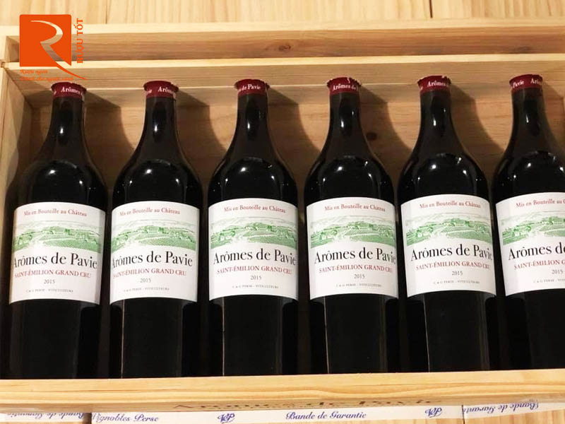 Vang Pháp Aromes de Pavie Saint Emilion Grand Cru