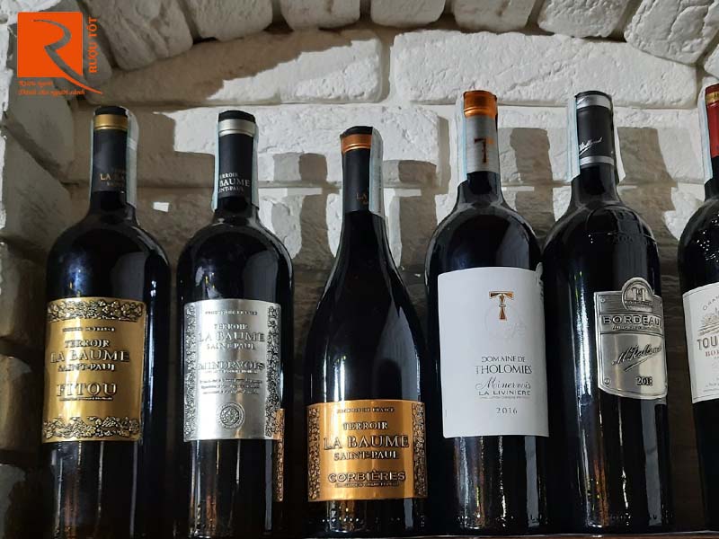 Vang Pháp Terroir La Baume Saint Paul Corbieres 