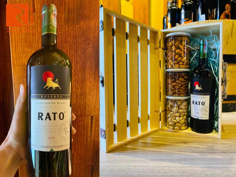 Rượu vang Chile Rato Reserva Red - White