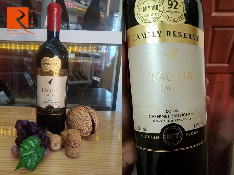 Vang Chile Tagua Tagua Family Reserva Cabernet Sauvignon