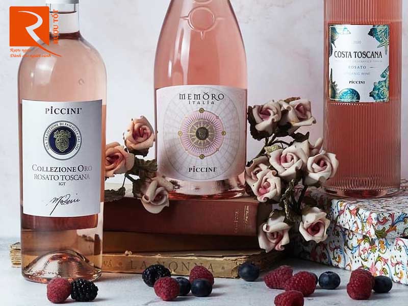 Vang Ý Piccini Collezione Oro Toscana Rosato