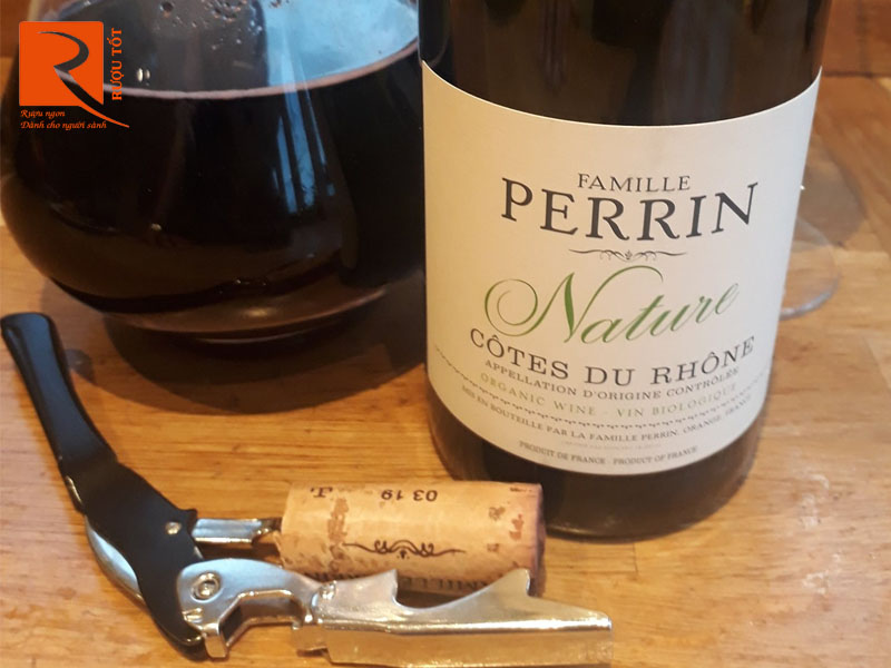 vang Nature Organic Famille Perrin Cotes du Rhone