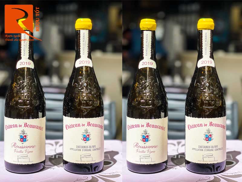 Vang Pháp Roussanne Vielles Vignes Chateau De Beaucastel