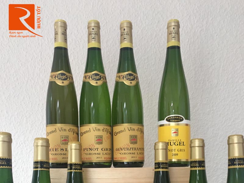 Vang Pháp Famille Hugel Gewurztraminer Vendange Tardive