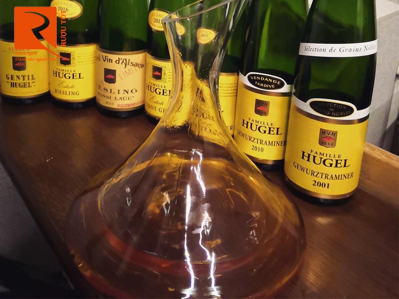 Rượu vang Pháp Famille Hugel Gewurztraminer Selection de Grains Nobles