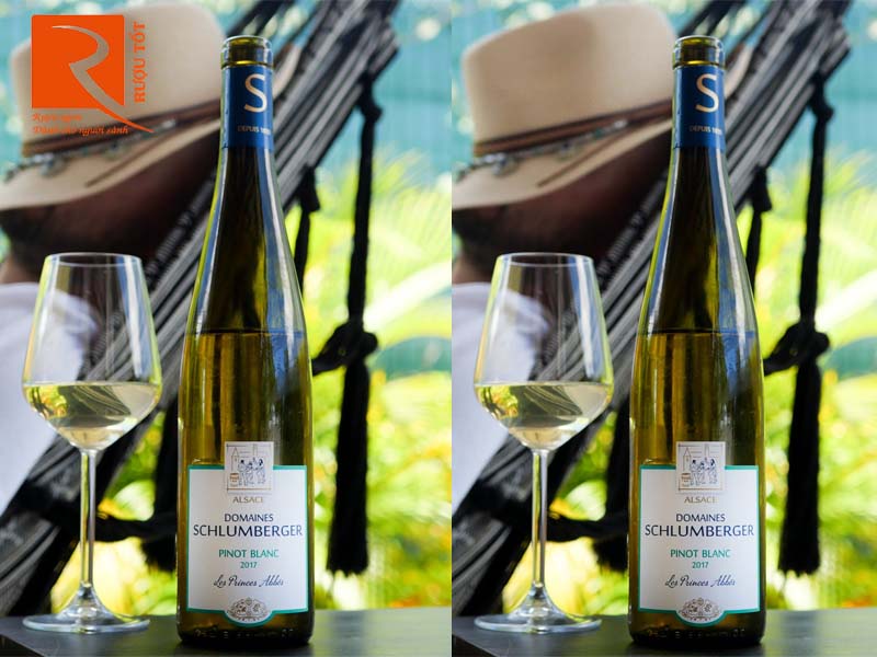 Vang Pháp Domaines Schlumberger Pinot Blanc Les Princes Abbes