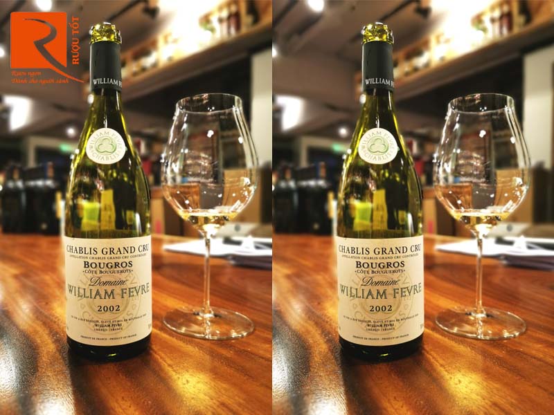 Vang Pháp Domaine William Fevre Chablis Grand Cru Bougros