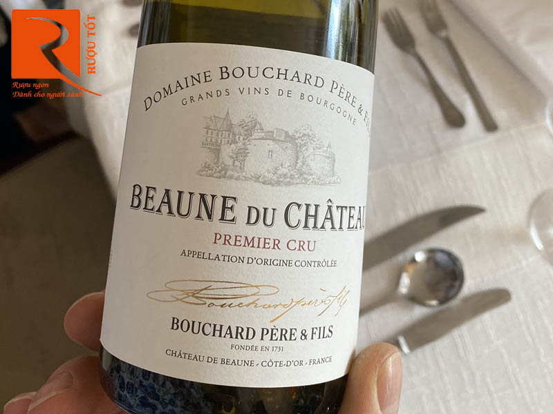 Vang Pháp Chateau De Beaune Premier Cru Blanc Bouchard Pere et Fils