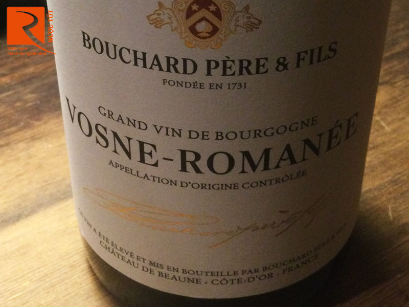 Vang Pháp Vosne Romanee Bouchard Pere et Fils