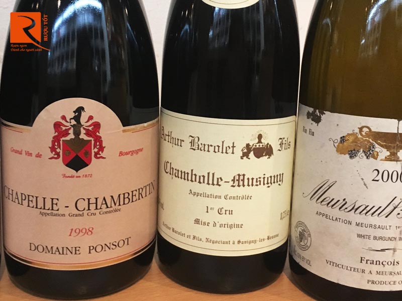 Rượu vang Pháp Chapelle Chambertin Grand Cru Rouge Grand Cru