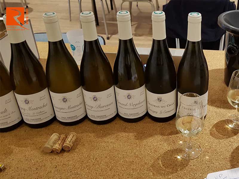 Rượu vang Pháp Corton Charlemagne Grand Cru Domaine Blanc