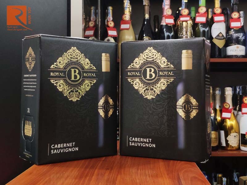 Vang bịch B Royal Cabernet Sauvignon 15 độ 3L