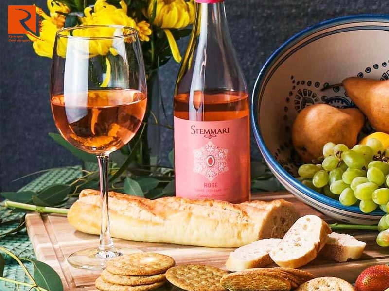 Rượu vang Ý Stemmari Rose Terre Siciliane IGT