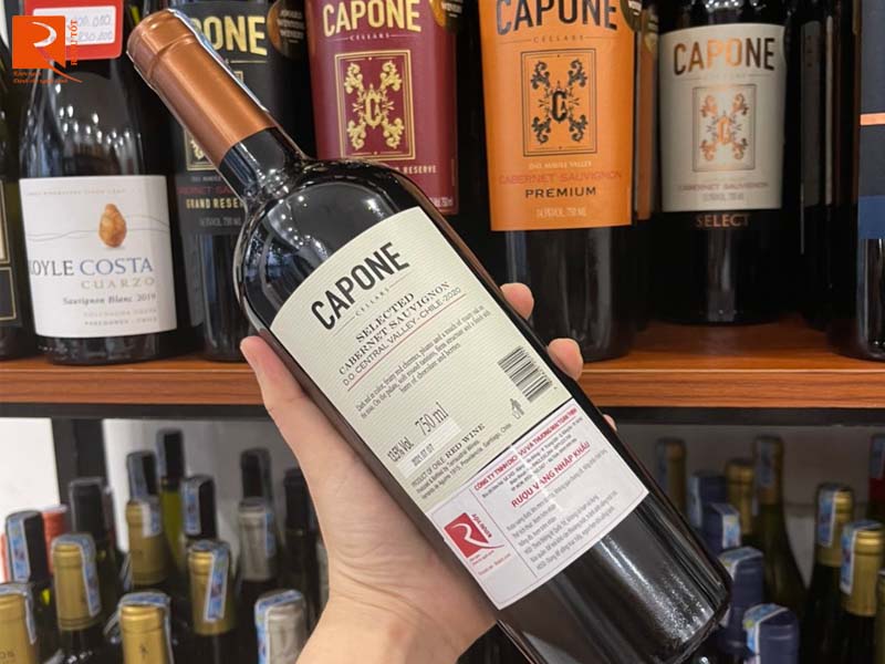 Vang Chile Capone Selected Cabernet Sauvignon