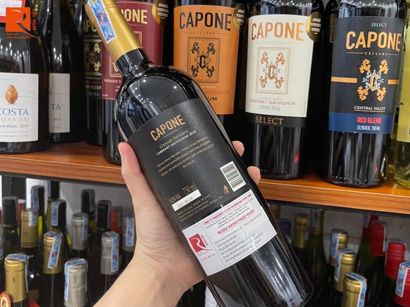 Vang Chile Capone Grand Reserve Cabernet Sauvignon