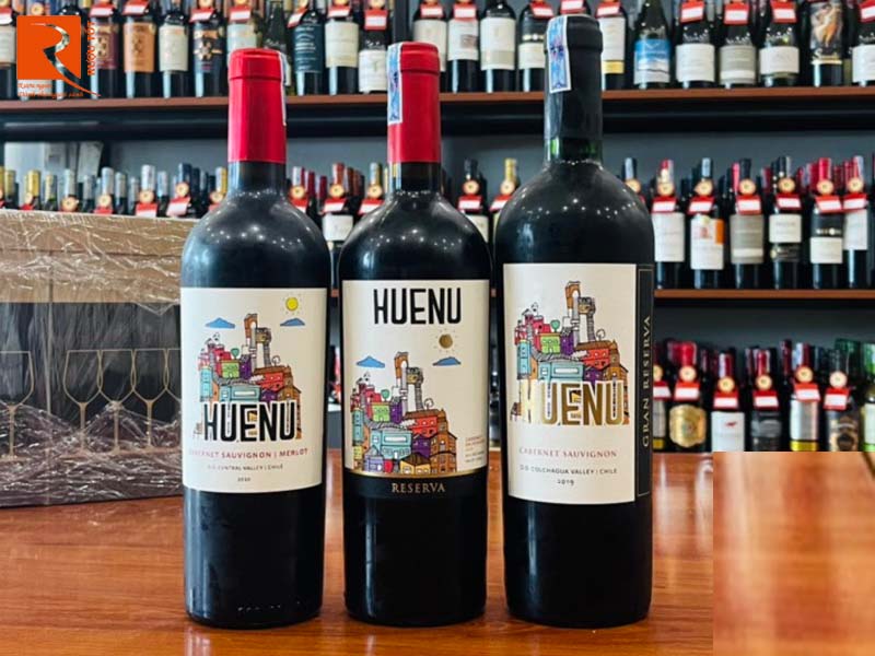 Vang Chile Huenu Reserva Cabernet Sauvignon Colchagua Valley