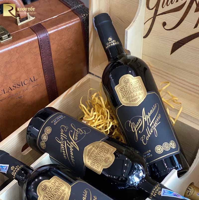 Rượu vang Gran Appasso Edizione Old Vines 16 độ