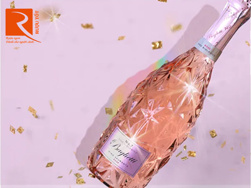 Rượu Sparkling Bagliett Vino Spumante Rose No7 Chính hãng