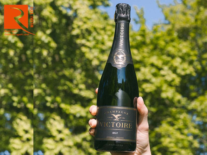 Rượu Vang Pháp Victoire Champagne Brut Prestige