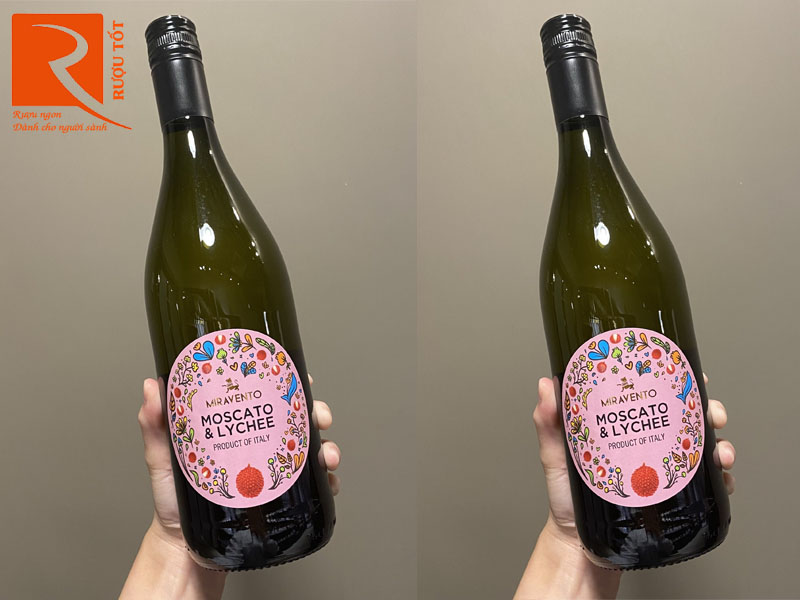 Rượu Vang Ý Moscato Lynchee Miravento Giá rẻ