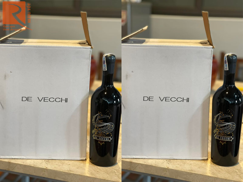 Vang De Vecchi Primitivo 17 độ