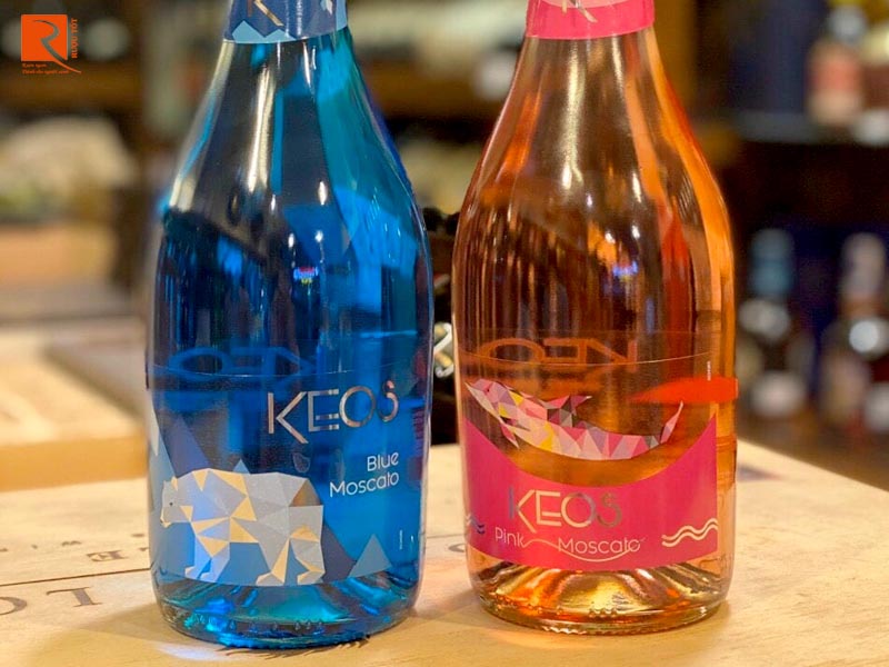 Vang nổ KEOS Moscato Pink