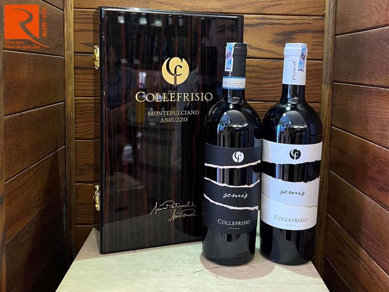 Rượu Vang Ý CF Semis Collefrisio Montepulciano dAbruzzo Gía rẻ