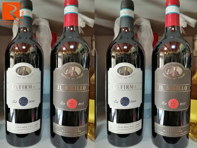 Rượu vang Il Sigillo Aglianico del Vulture