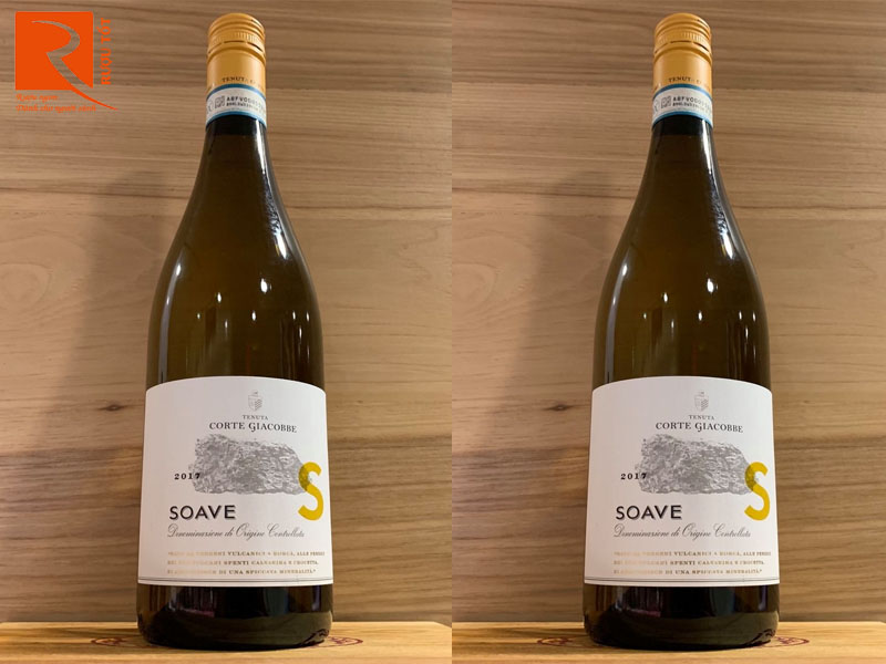 Rượu Vang Ý Corte Giacobbe Soave Gía rẻ