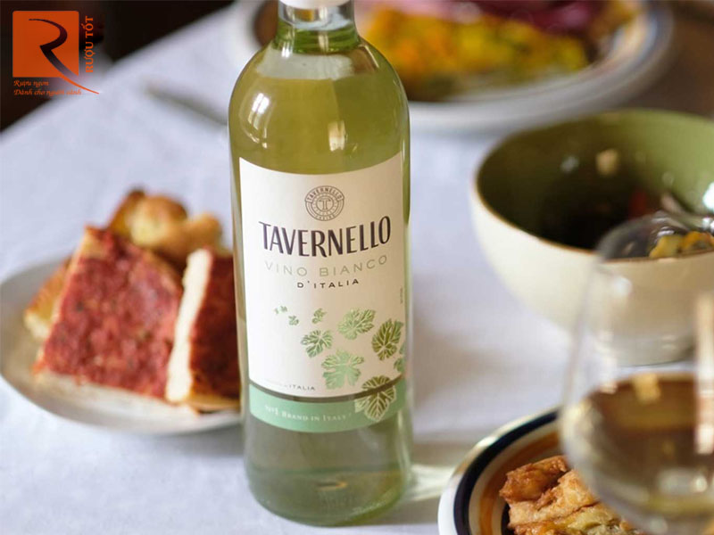 Rượu Vang Ý Tavernello Vino Bianco D'Italia Giá rẻ