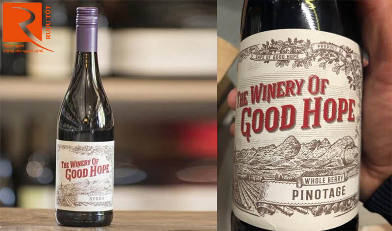 Vang Nam Phi The Winery of Good Hope Mountainside Shiraz Pinotage