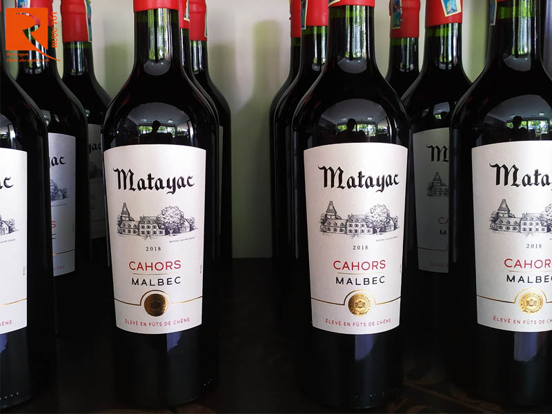 Rượu vang Pháp Matayac Cahors Malbec