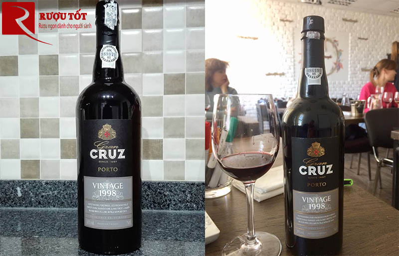 Rượu Vang Porto Cruz Vintage 1998