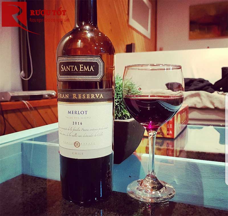 Rượu Vang Santa Ema Merlot Gran Reserva