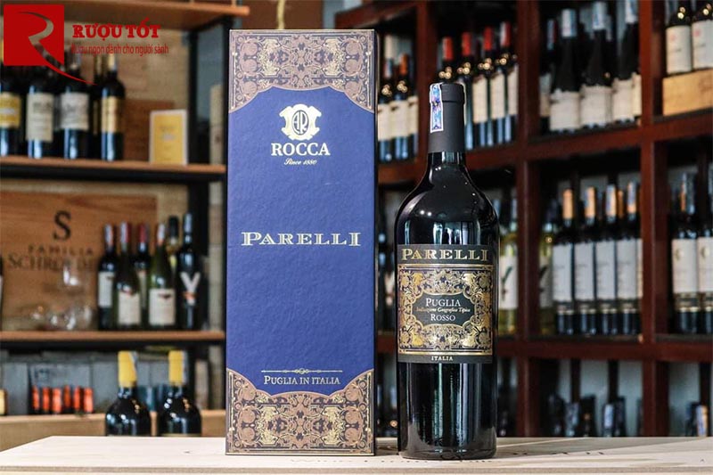 Vang Ý Parelli Puglia Rosso