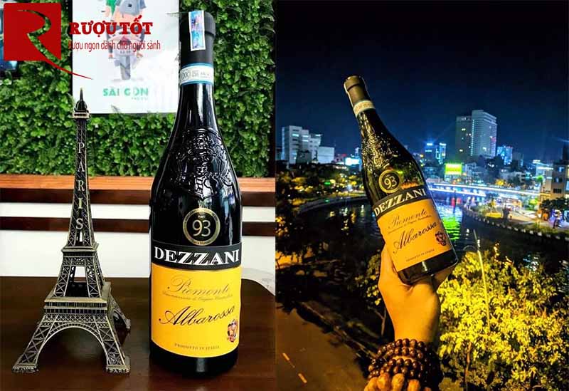 Rượu Vang Ý Dezzani Albarossa Piemonte