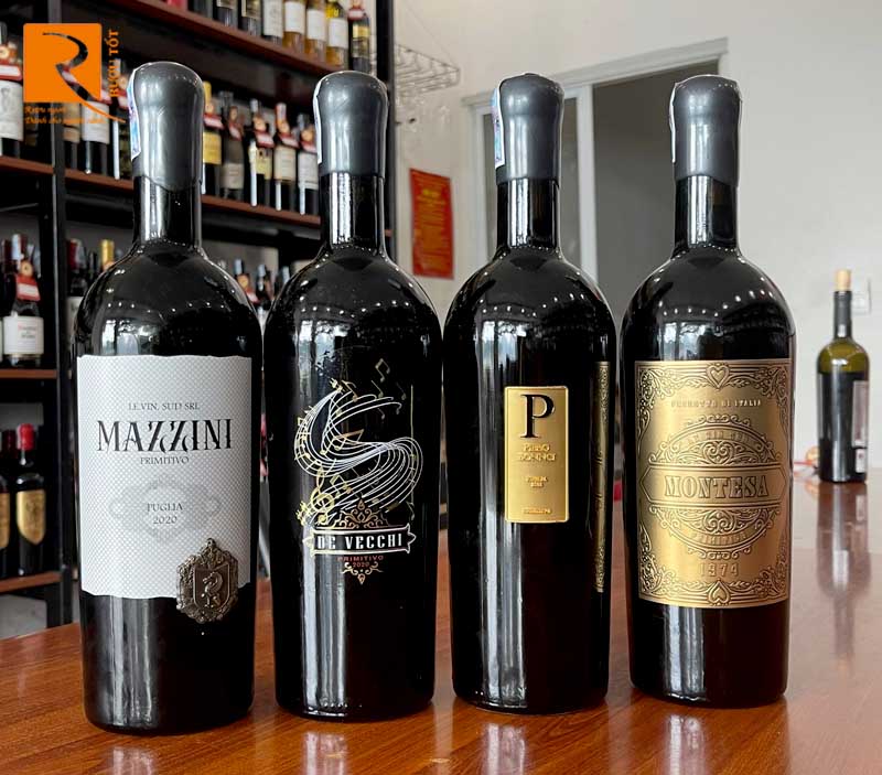 Vang Ý Montesa Primitivo Puglia 17 độ