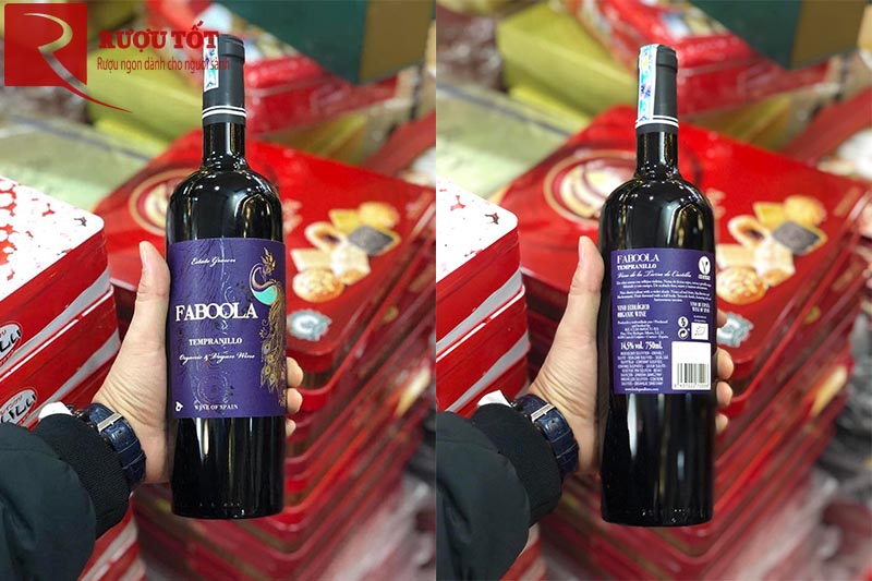 Vang Tây Ban Nha Faboola Tempranillo Organic