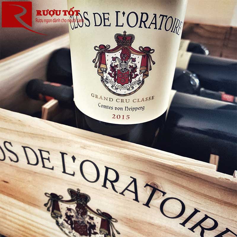 Rượu Vang Pháp Clos De l’Oratoire Grand Cru Classe