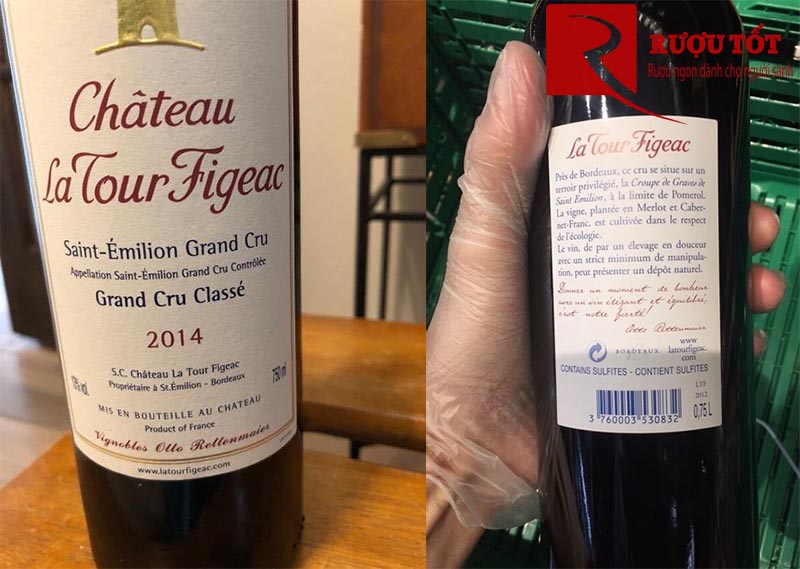 Rượu Vang Chateau La Tour Figeac