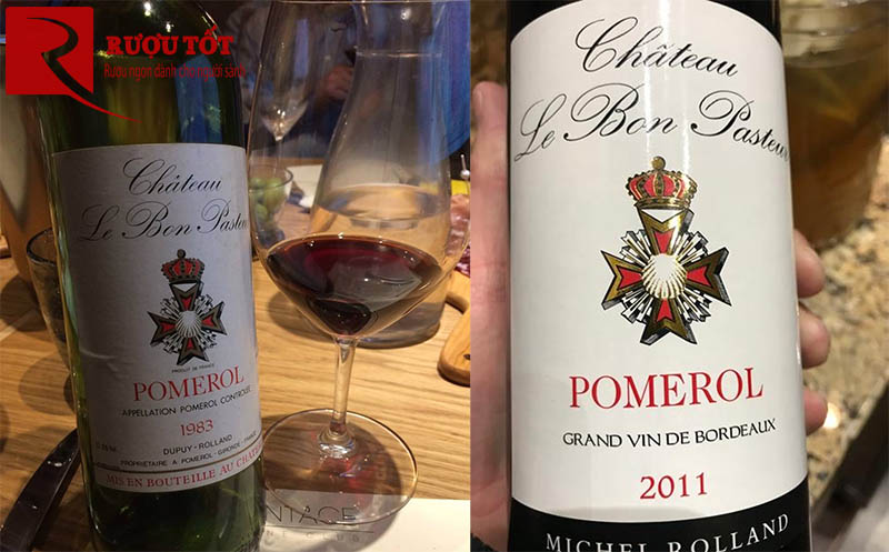 Rượu Vang Pháp Chateau Le Bon Pasteur Pomerol