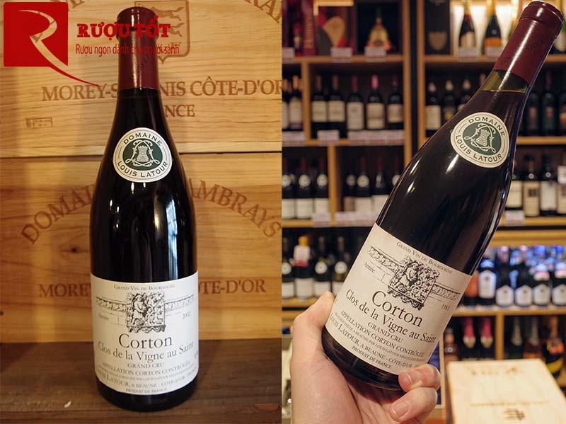 Rượu Corton Clos De La Vigne Au Saint Louis Latour Grand Cru