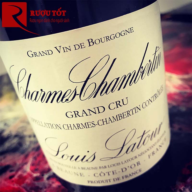 Vang Charmes-Chambertin Louis Latour Grand Cru